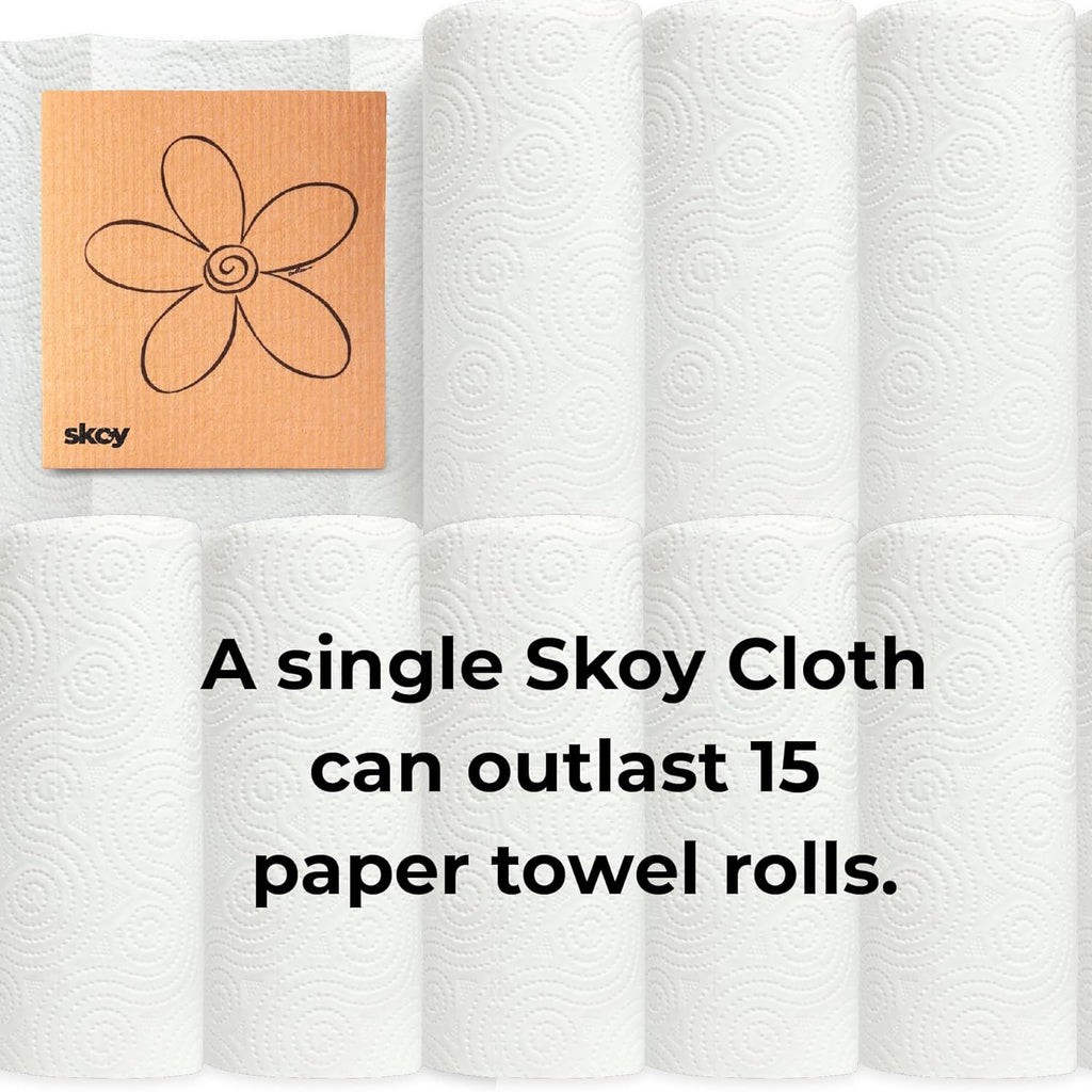 Eco-Friendly Cleaning Cloth (4-Pack: Assorted Colors), 4 Count